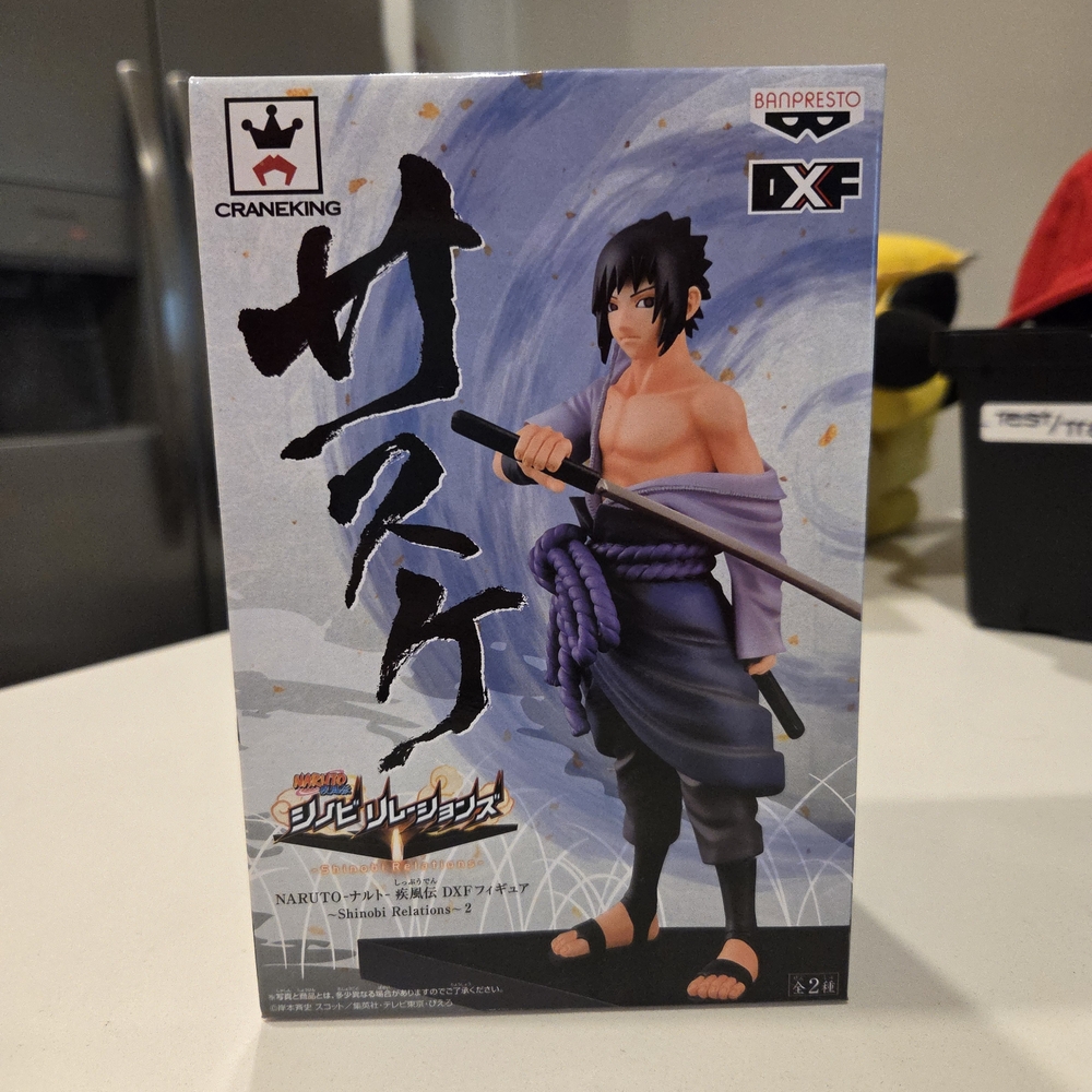 Banpresto Naruto Figure with Purple Sash
